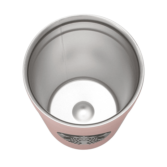 Preventa Starbucks | Sakura 2026 | 2-Way Stainless Steel Cup/Holder, Matte Pink, 355ml