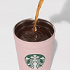 Preventa Starbucks | Sakura 2026 | 2-Way Stainless Steel Cup/Holder, Matte Pink, 355ml