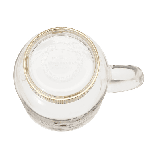 Preventa Starbucks | Sakura 2026 | Heat-Resistant Glass Mug Gold 355ml