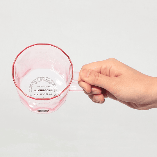 Preventa Starbucks | Sakura 2026 | Heat-Resistant Glass Mug Medal Pink Gradient 355ml