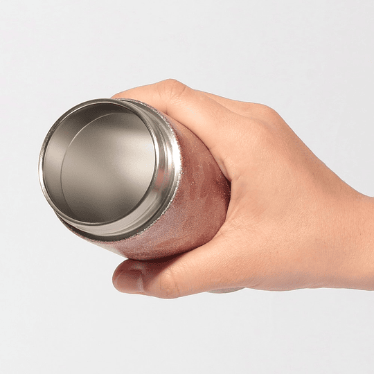 Preventa Starbucks | Sakura 2026 | Glitter Pink Beige Stainless Steel Bottle 355ml