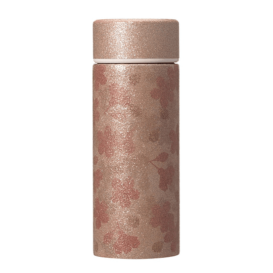 Preventa Starbucks | Sakura 2026 | Glitter Pink Beige Stainless Steel Bottle 355ml