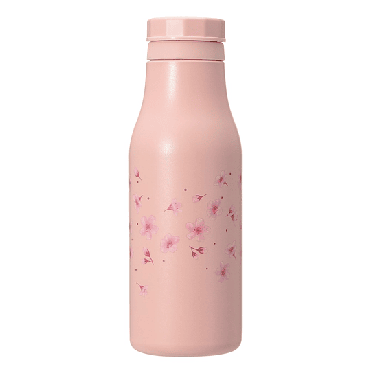 Preventa Starbucks | Sakura 2026 | Stainless Steel Logo Bottle Matte Pink 473ml