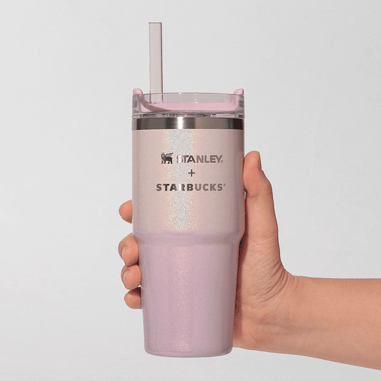 Preventa Starbucks | Sakura 2026 | 3-Way Stainless Steel Tumbler STANLEY Shiny Pink Gradient 414ml