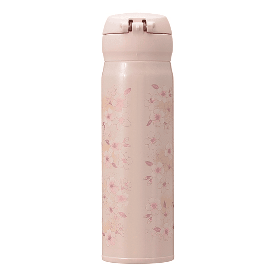Preventa Starbucks | Sakura 2026 | Handy Stainless Steel Bottle Pink Beige 500ml
