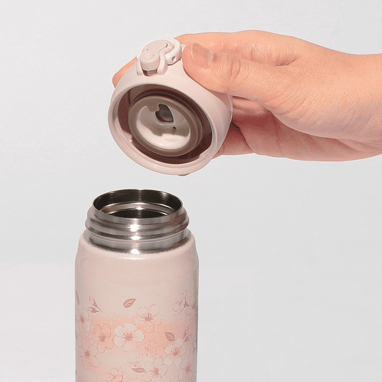 Preventa Starbucks | Sakura 2026 | Handy Stainless Steel Bottle Pink Beige 500ml