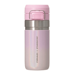 Preventa Starbucks | Sakura 2026 | STANLEY Shiny Pink Gradient Stainless Steel Bottle 473ml
