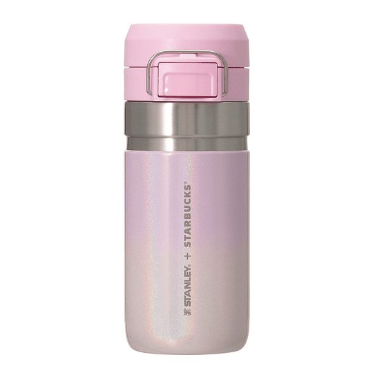 Preventa Starbucks | Sakura 2026 | STANLEY Shiny Pink Gradient Stainless Steel Bottle 473ml