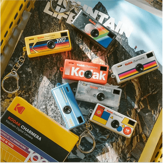 Preventa KODAK CHARMERA Keychain Digital Camera Blind Box 