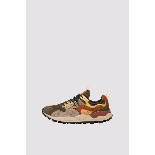 Flower Mountain | YAMANO 3 MAN | Grey-Yellow