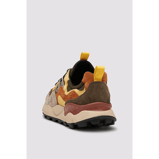 Flower Mountain | YAMANO 3 MAN | Grey-Yellow