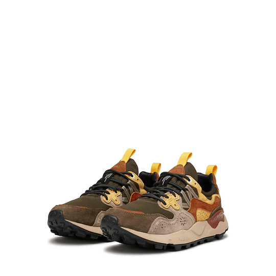 Flower Mountain | YAMANO 3 MAN | Grey-Yellow