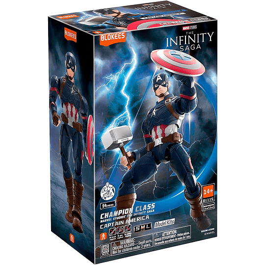 BLOKEES | Marvel | Infinite Saga | Champion Class 03 | Capitan America