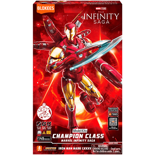 BLOKEES | Marvel | Infinite Saga | Champion Class 01 | Iron Man MK85