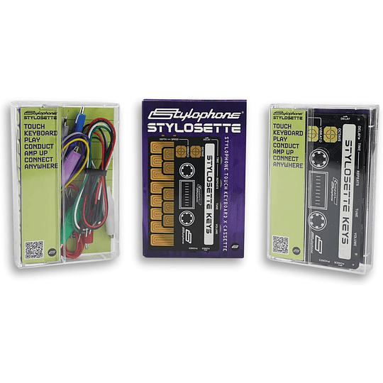 Stylophone Stylosette Touch Keyboard and Cassette Pocket Synthesizer