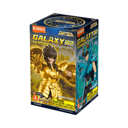 Blokees Figures | Saint Seiya | Galaxy Version 02 | The Legacy of the Gold Saints | Figura Al Azar