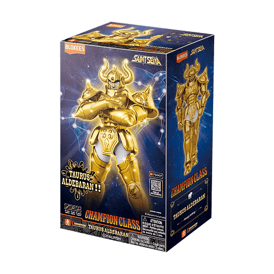Blokees Figures | Saint Seiya | Champion Class | 06 Taurus Aldebaran