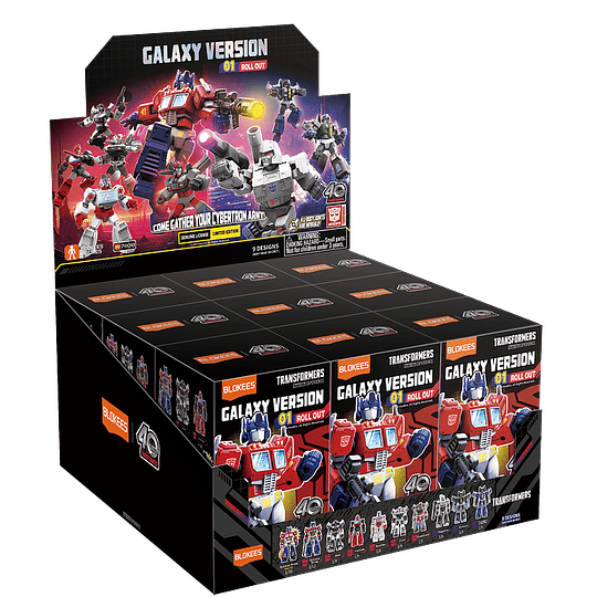 BLOKEES | Transformers | Set 9 Figuras Galaxy 01 Al Azar