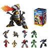 Blokees Figures | Transformers Galaxy Version 02 SOS | Caja 9 Figuras Al Azar