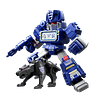Blokees Figures | Transformers Defender Version 03 Heavy Metal War | Caja 12 Figuras Al Azar