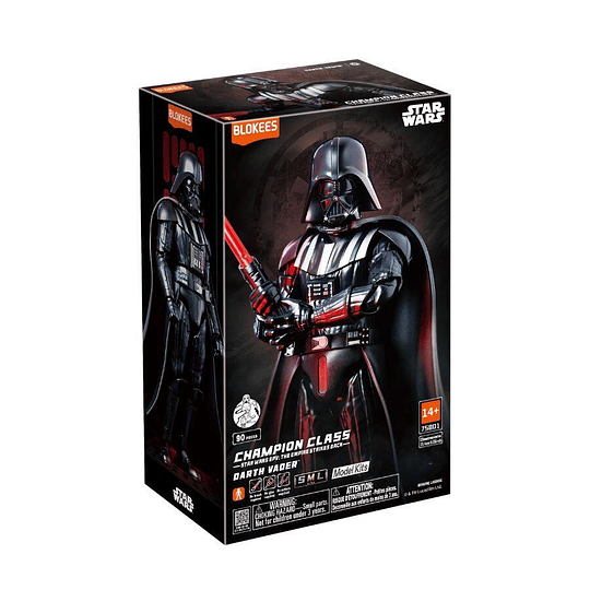 Blokees Figures | Star Wars | Champion Class | CC01 Darth Vader
