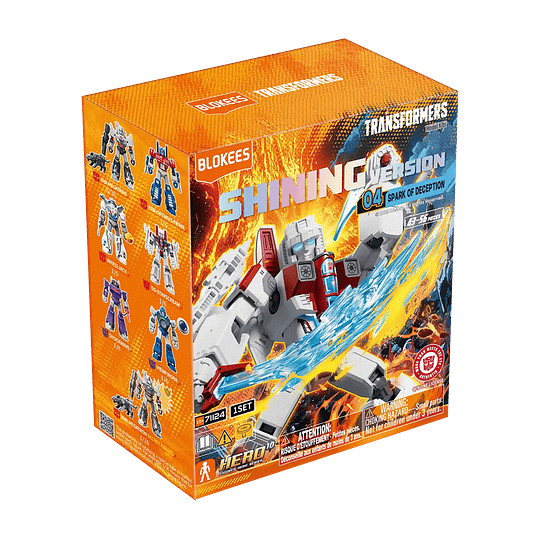 Blokees Figures | Transformers Shining Version 04 | Spark of Deception | Al Azar