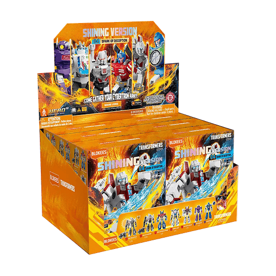 Blokees Figures | Transformers Shining Version 04 | Spark of Deception | Al Azar