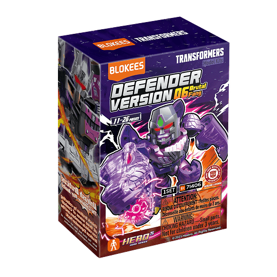 Blokees Figures | Transformers Defender Version 06 Brutal Fang | Al azar
