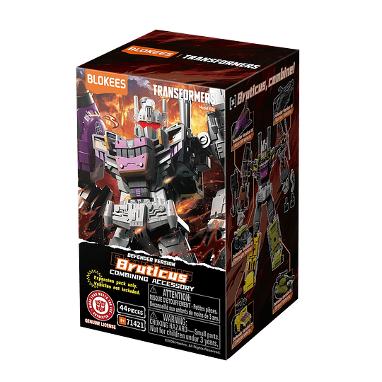 Blokees Figures | Defender Version|  Bruticus Kits Combining Accessory