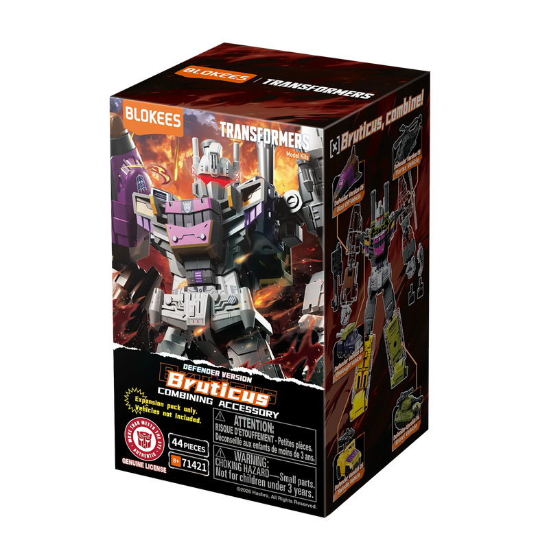 Blokees Figures | Defender Version| Bruticus Kits Combining Accessory