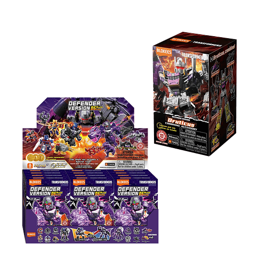 Blokees Figures | Defender Version|  Bruticus Kits Combining Accessory