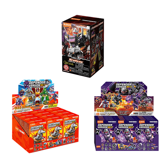 Blokees Figures | Defender Version|  Bruticus Kits Combining Accessory