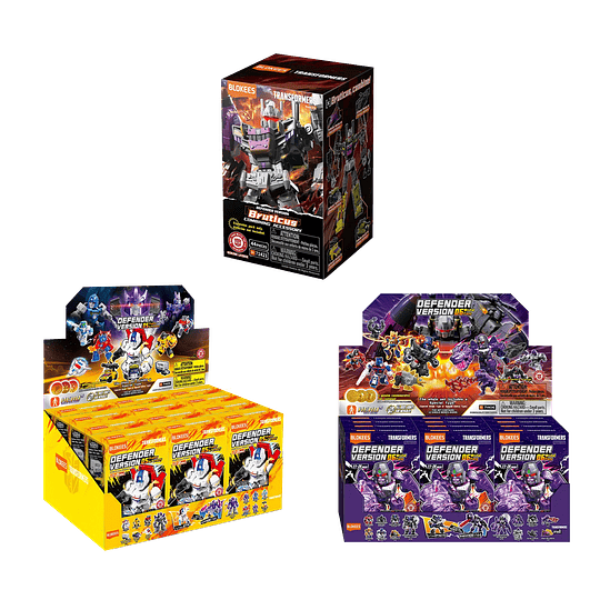 Blokees Figures | Defender Version|  Bruticus Kits Combining Accessory