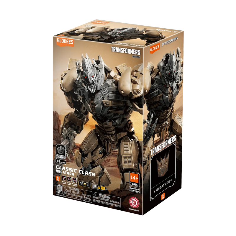 BLOKEES TRANSFORMERS MEGATRON CLASSIC CLASS BLOKEES