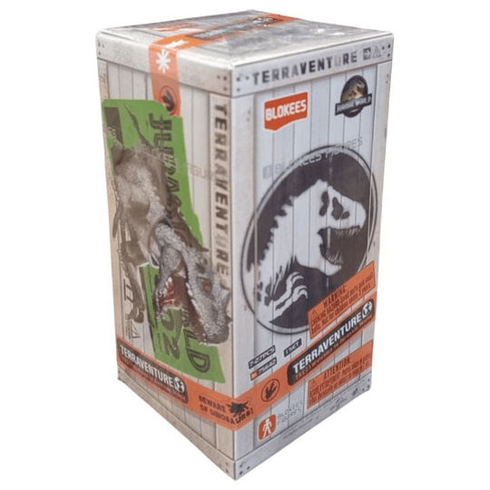 Blokees Figures | Jurassic World Terraventure TS 02 | Welcome to Jurassic World | Figura Al Azar