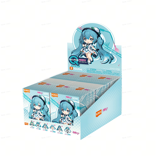 Blokees Figures | Hatsune Miku  | Fantastics Q Series 01 Miku With You | Figura Al Azar