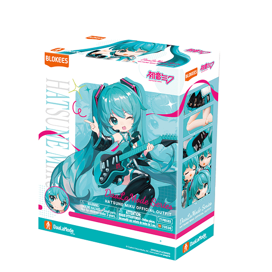 Blokees Figures | Hatsune Miku | DaaLaMode Series EX Official Outfit