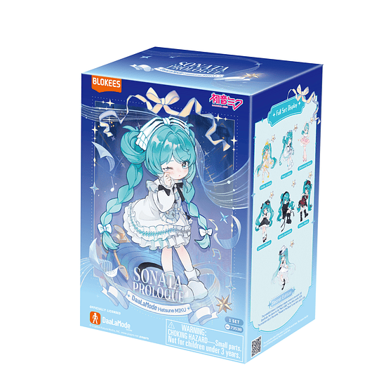 Blokees Figures | Hatsune Miku | DaaLaMode Series 01 Sonata Prologue | Caja 6 Figuras Al Azar