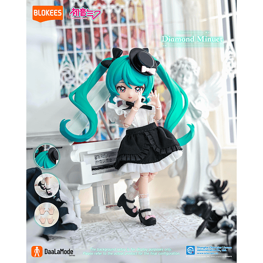 Blokees Figures | Hatsune Miku | DaaLaMode Series 01 Sonata Prologue | Caja 6 Figuras Al Azar