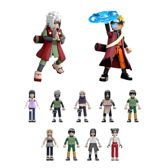 Blokees Figures | Naruto Shippuden | Galaxy Version 02 The Place The Leaves Dance | Figura Al Azar