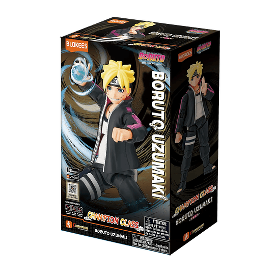 Blokees Figures | Naruto Shippuden |  Champion Class 01 | Boruto Uzumaki