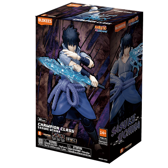 Blokees Figures | Naruto Shippuden |  Champion Class 04 | Sasuke Uchiha