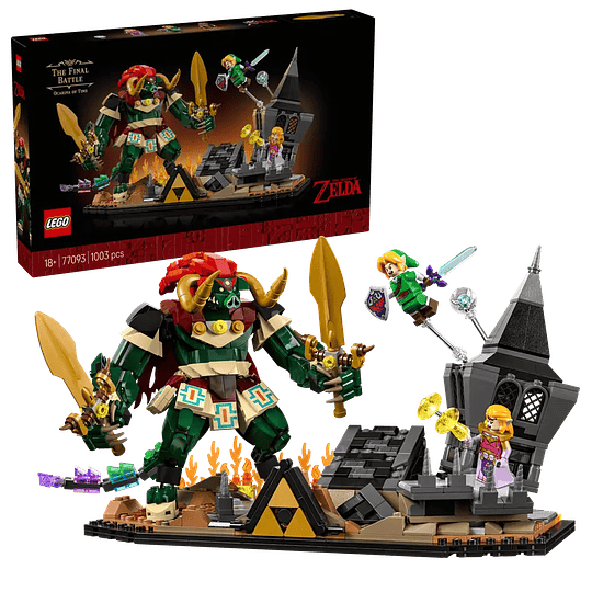 Lego Japan  | Ocarina of Time: Ganondorf's Final Battle