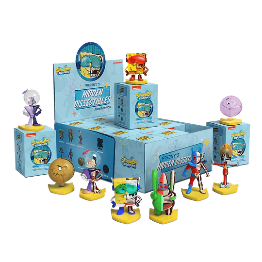 Mighty Jaxx | SpongeBob SquarePants Series | Freeny’s Hidden Dissectibles 04 (Super Edition)   | Al Azar