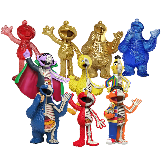 Mighty Jaxx |  Freeny's Hidden Dissectable  |  Sesame Street  |  Al Azar