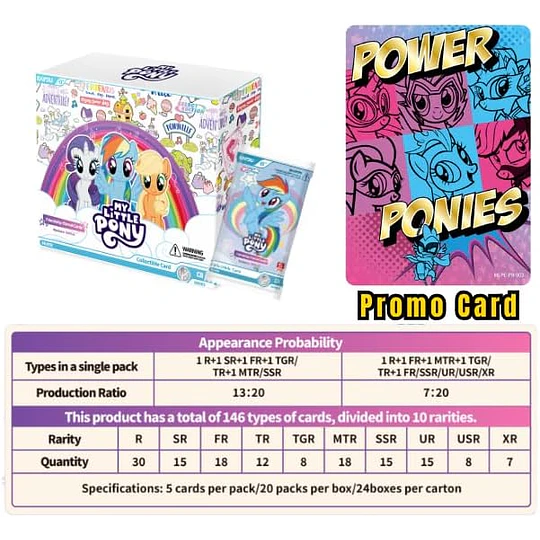 My Litle Pony | Collectible Cards | Friendship Eternal | Sobre Al Azar