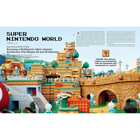 Casa BRUTUS Magazine | SUPER MARIO BROS. AND DESIGN | English Version