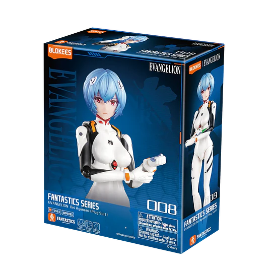 Blokees | Evangelion Fantastics Series | 01 Rei Ayanami | (Plug Suit)