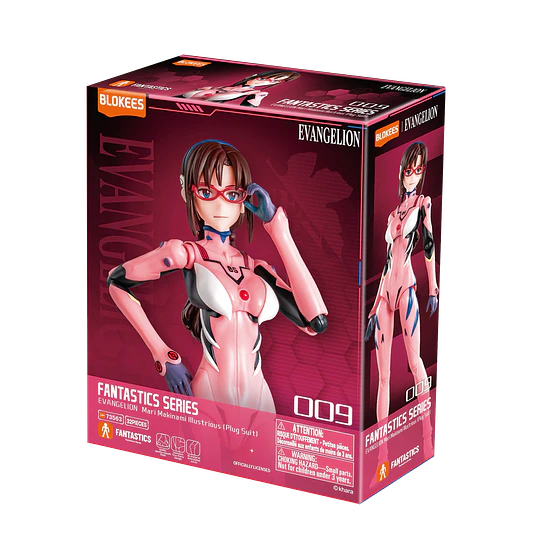 Blokees | Evangelion Fantastics Series | 02 Mari Makinami Illustrious | (Plug Suit)