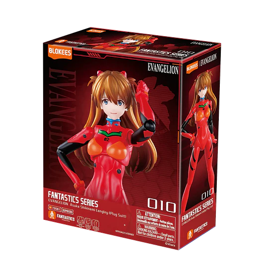 Blokees | Evangelion Fantastics Series | 03 Asuka Shikinami Langley | (Plug Suit)